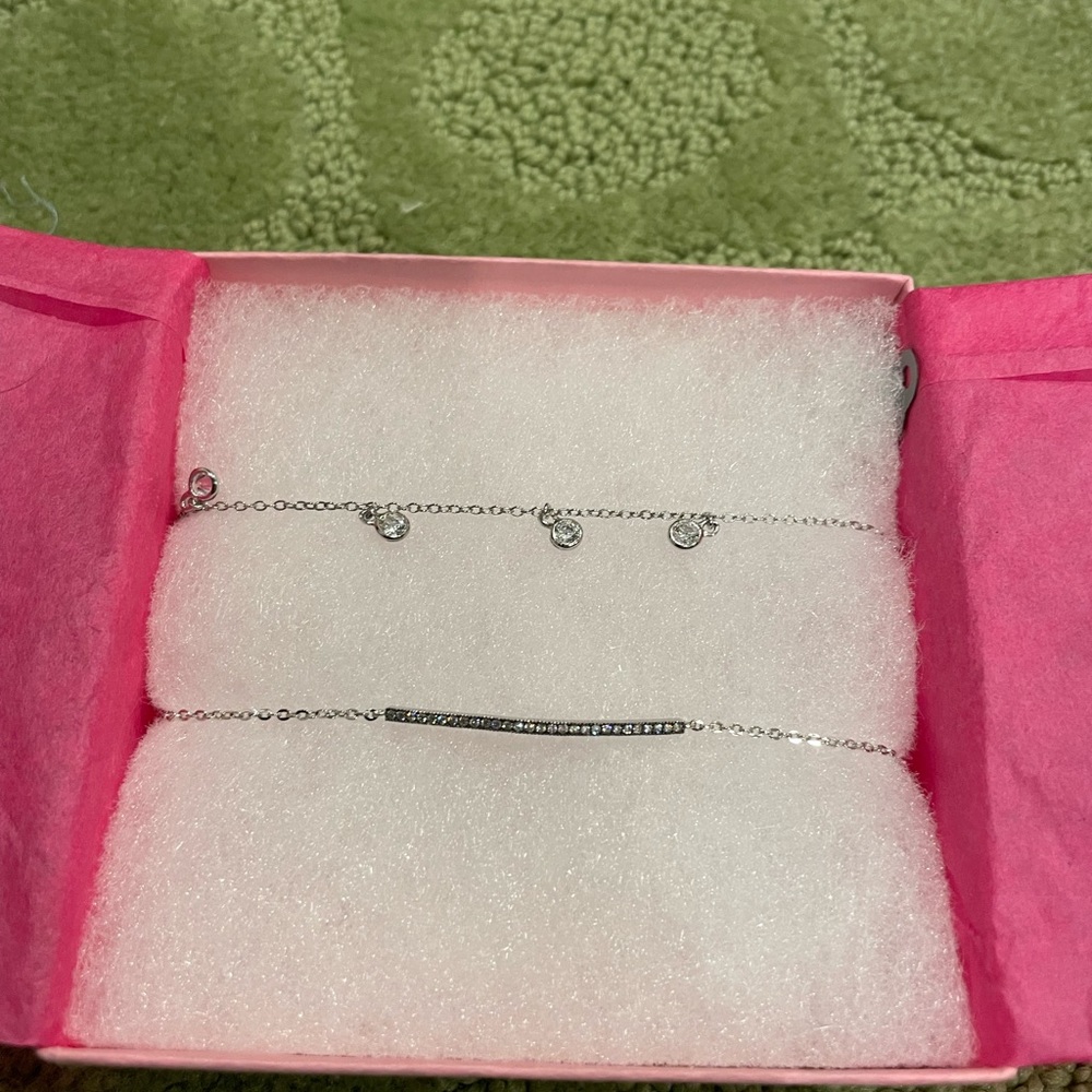 NWT sterling silver bracelet set